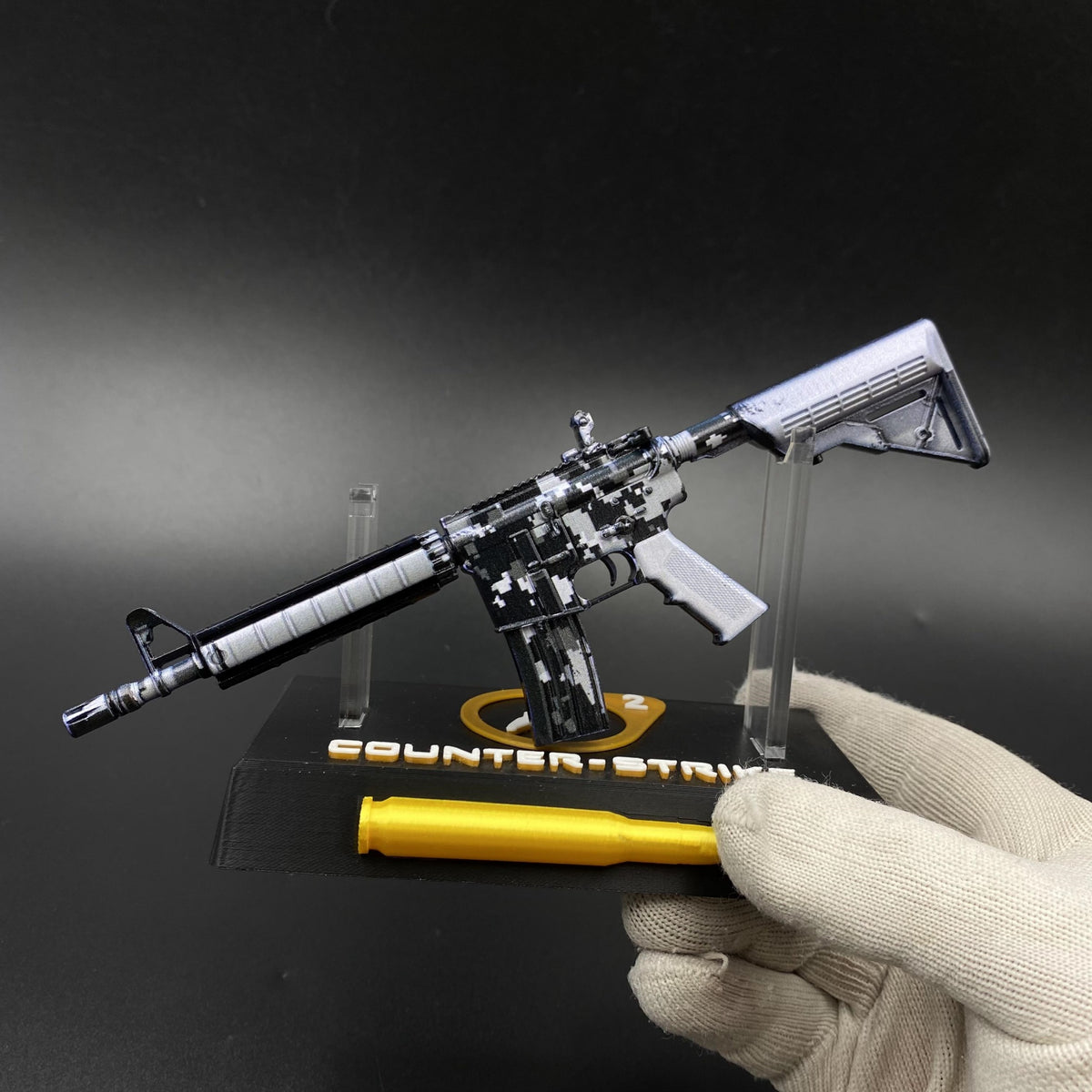 CS Hot Skin M4A4 Urban DDPAT Miniature Mini Metal Replica For Collectible
