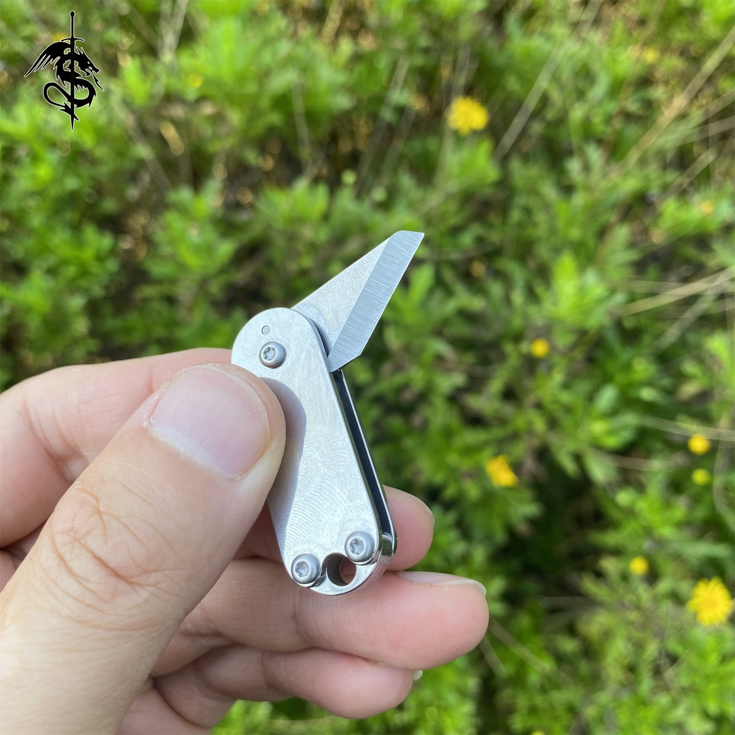 High-end Steel Tiny EDC Tool Folding Knife