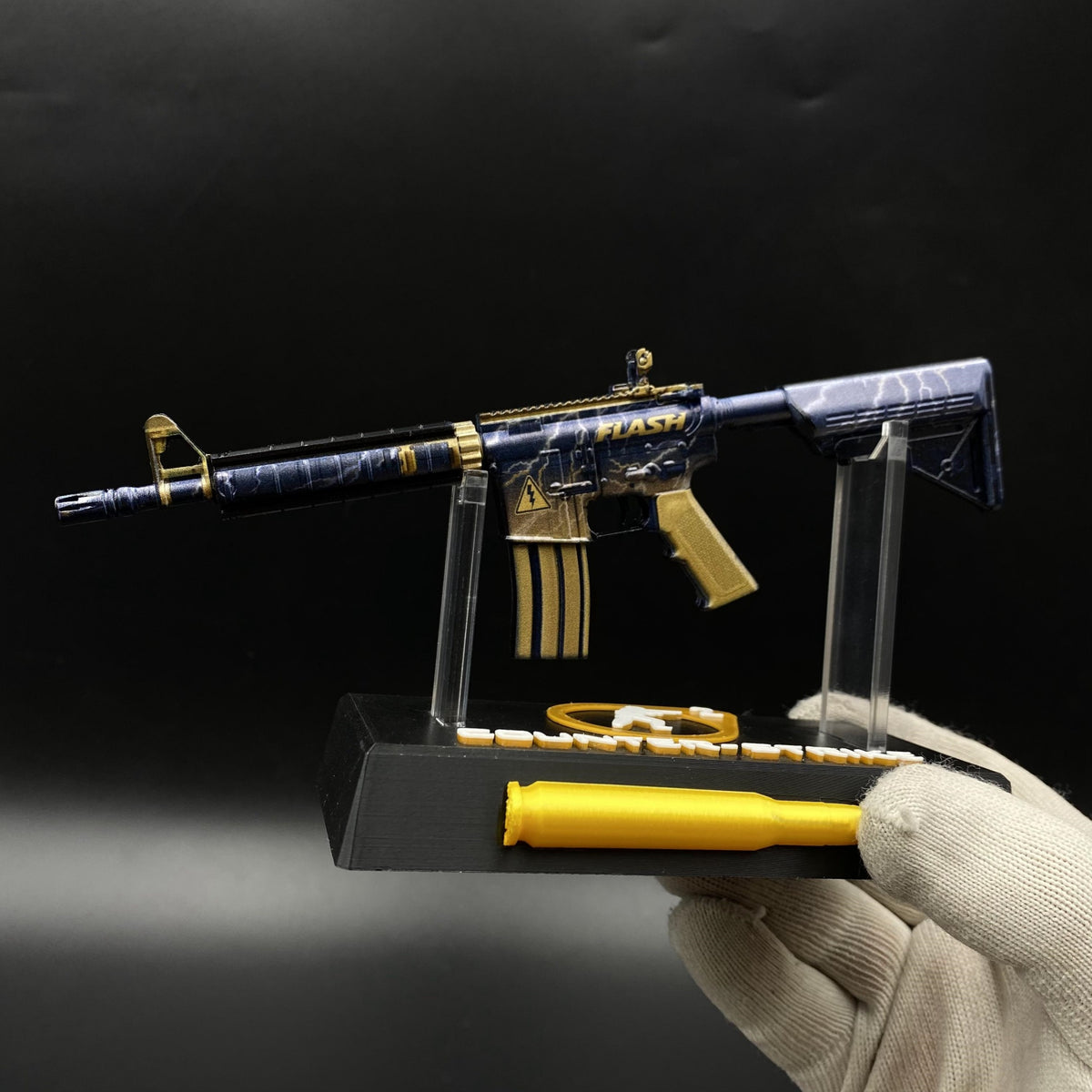 M4A4 Sheet Lightning Gun CS2 Game Replica For Collectible