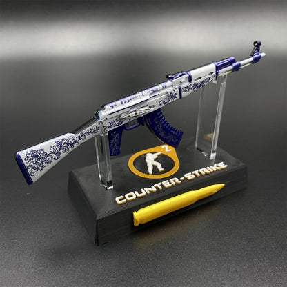 Hot Game CS2 Inheritance AK47 Metal Replica Game Prop Collectible