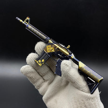 CS2 Mini M4A4 The Coalition Metal Skin Replica - Game Prop Collectible