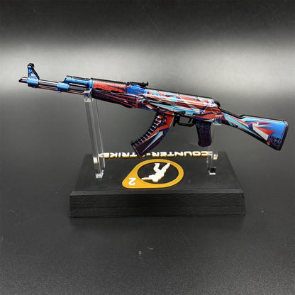 Hot Game CS2 AK47 Point Disarray Metal Replica Game Prop Collectible
