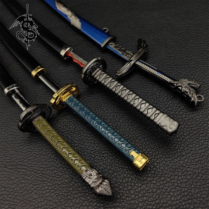 ER Swords Weapons Metal Replicas Miniature All