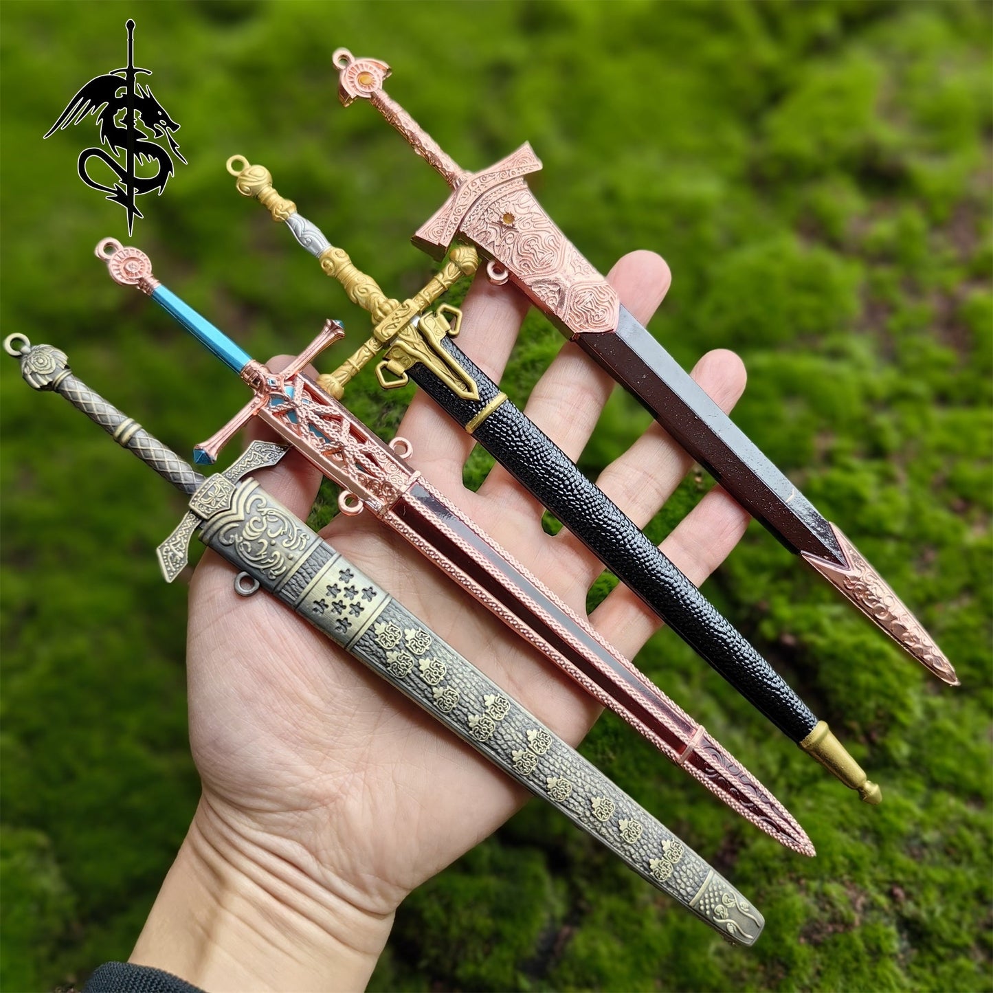 ER Swords Weapons Metal Replicas Miniature All