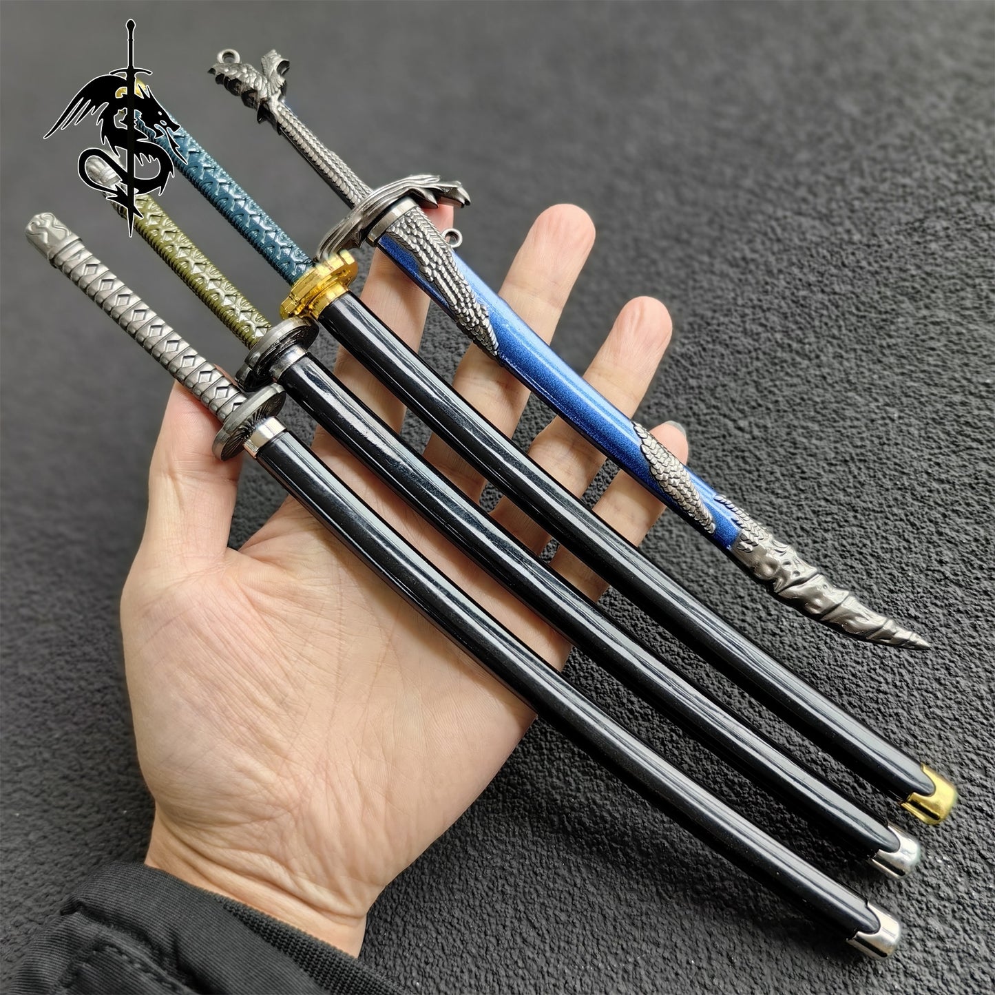 ER Katanas Mini Replicas 4 In 1 Gift Box 