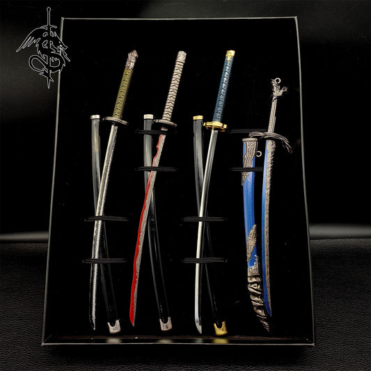 Game Swords Mini Replica 4 In 1 Gift Box 