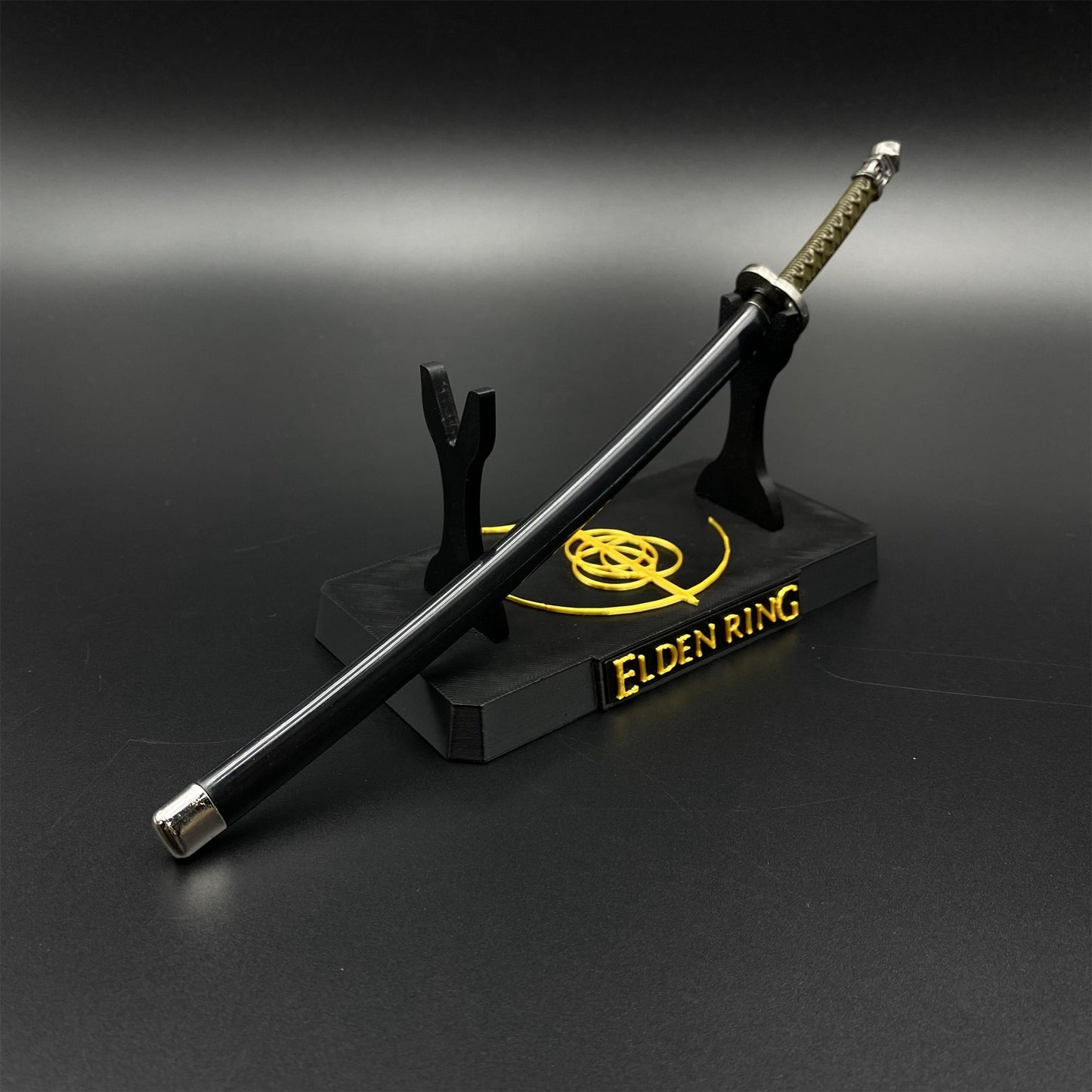 Soul Game Magic Warrior Sword Moonveil Katana Metal Miniature 26CM/10.2"
