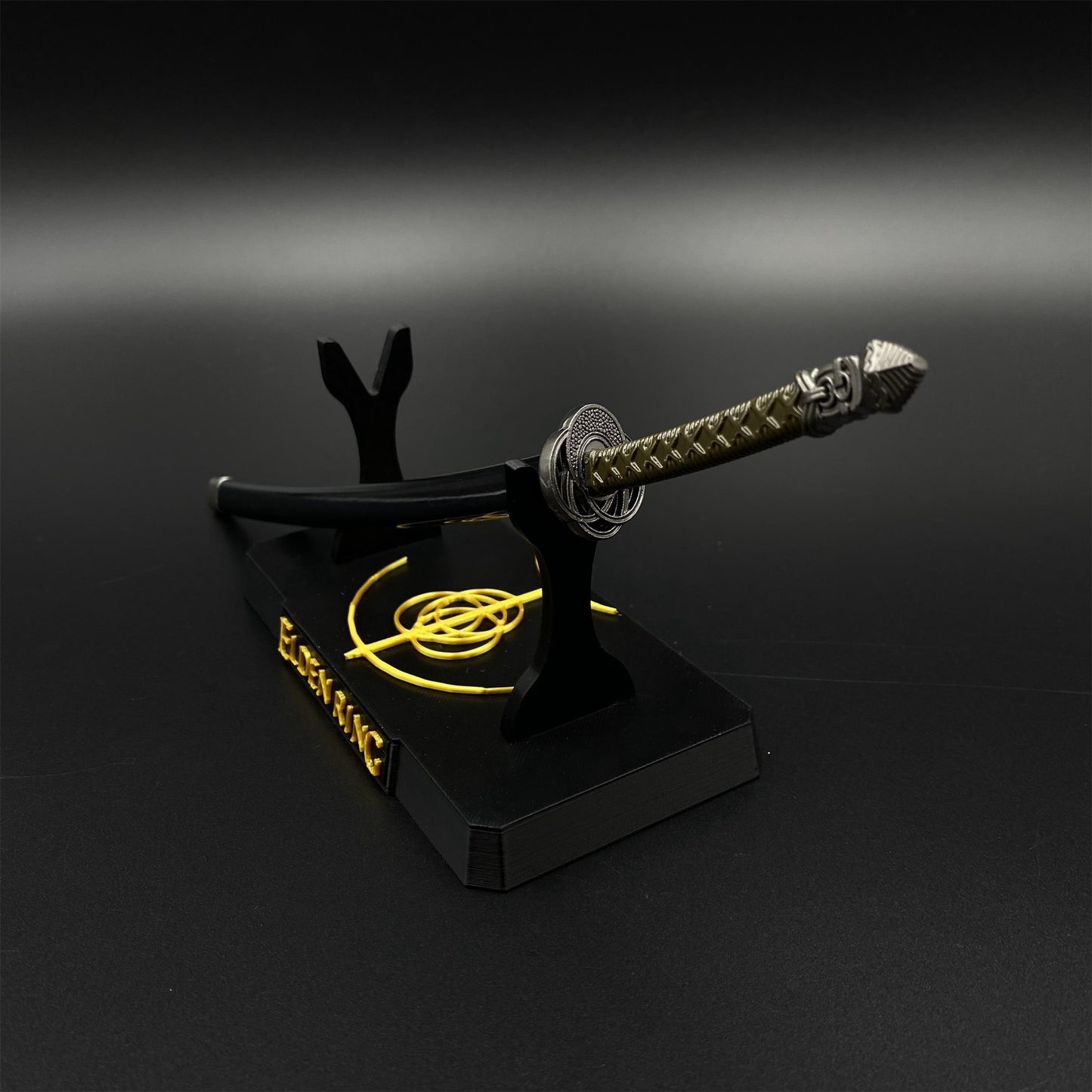 Soul Game Magic Warrior Sword Moonveil Katana Metal Miniature 26CM/10.2"