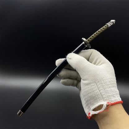 Soul Game Magic Warrior Sword Moonveil Katana Metal Miniature 26CM/10.2"