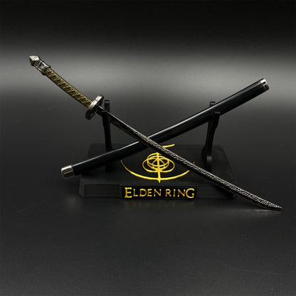 Soul Game Magic Warrior Sword Moonveil Katana Metal Miniature 26CM/10.2"