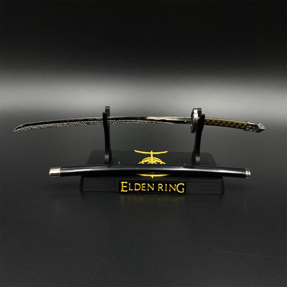Soul Game Magic Warrior Sword Moonveil Katana Metal Miniature 26CM/10.2"