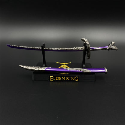 Soul Game Dragonscale Blade Katana Metal Miniature 26CM/10.2"