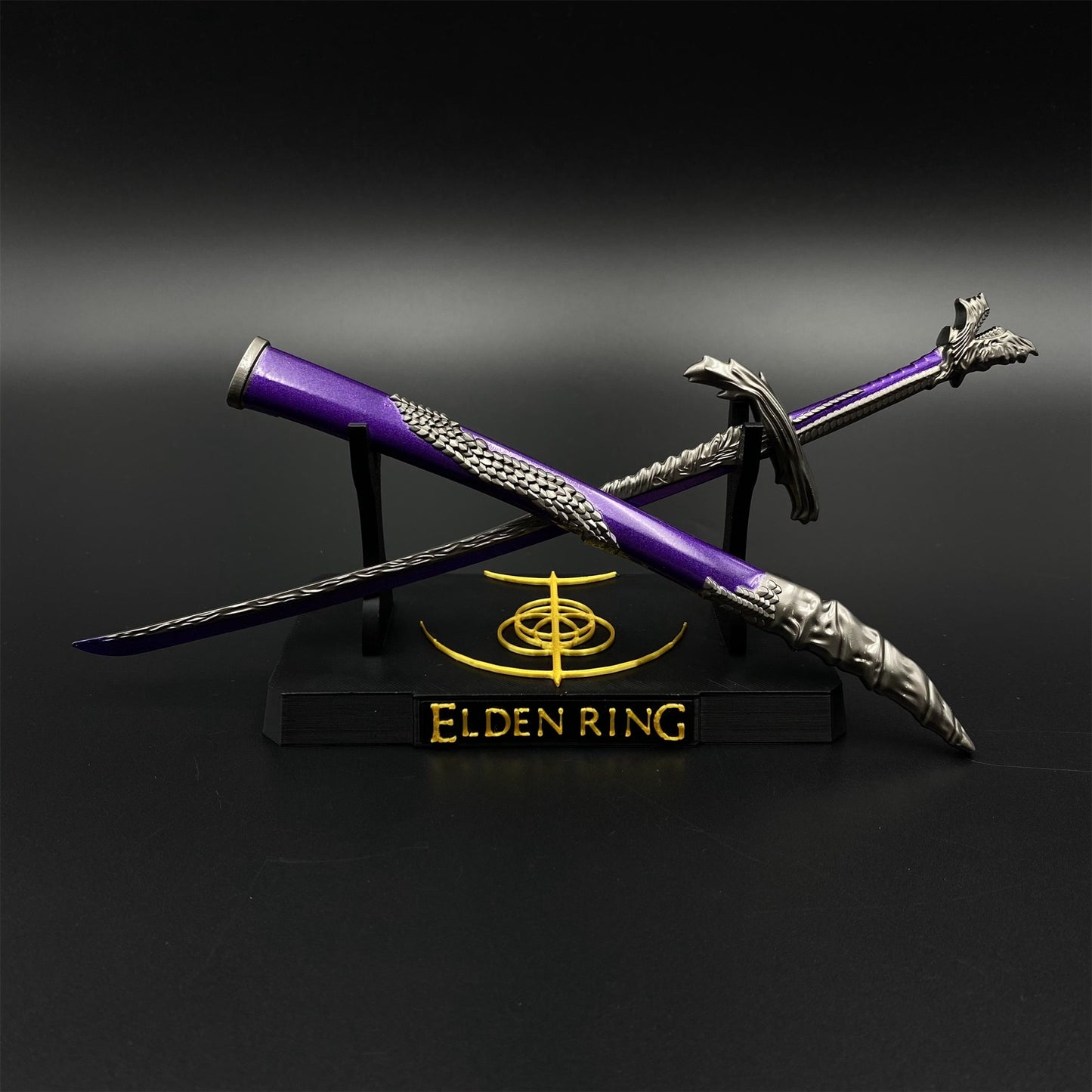 Soul Game Dragonscale Blade Katana Metal Miniature 26CM/10.2"