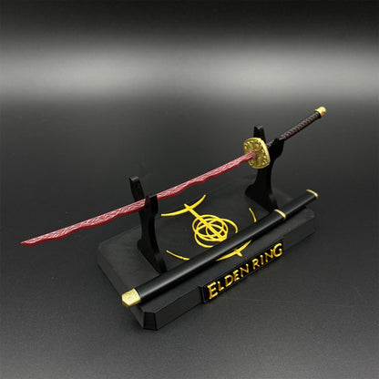 Soul Game Rivers of Blood Katana Metal Miniature 22CM/8.7"