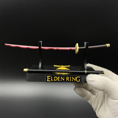 Soul Game Rivers of Blood Katana Metal Miniature 22CM/8.7"