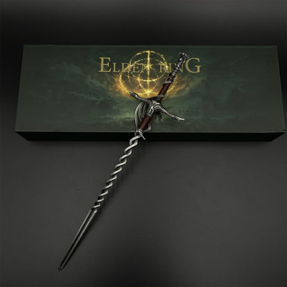 Soul Game Cleanrot Knight Flame Greatsword Miniature Metal Replica – Collectible Game Weapon Model