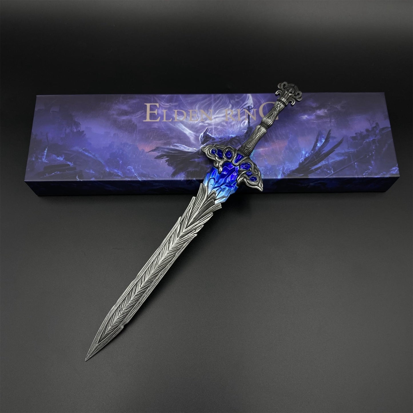 Soul Game Lazuli Glintstone Sword Metal Miniature 30CM/11.8"