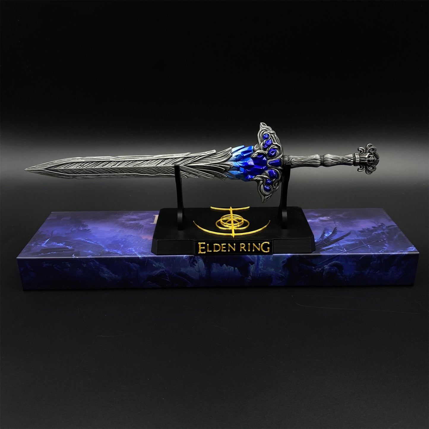 Soul Game Lazuli Glintstone Sword Metal Miniature 30CM/11.8"