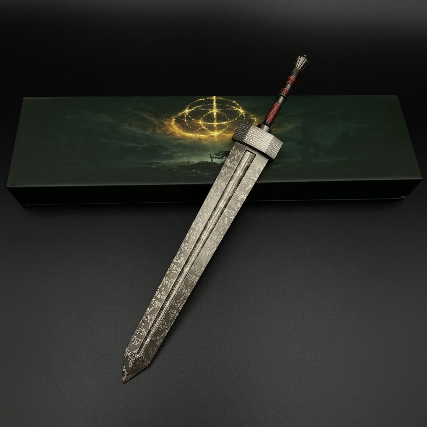 Soul Game Classical Strength Build Warrior Favorite Greatsword Metal Miniature 30CM/11.8"