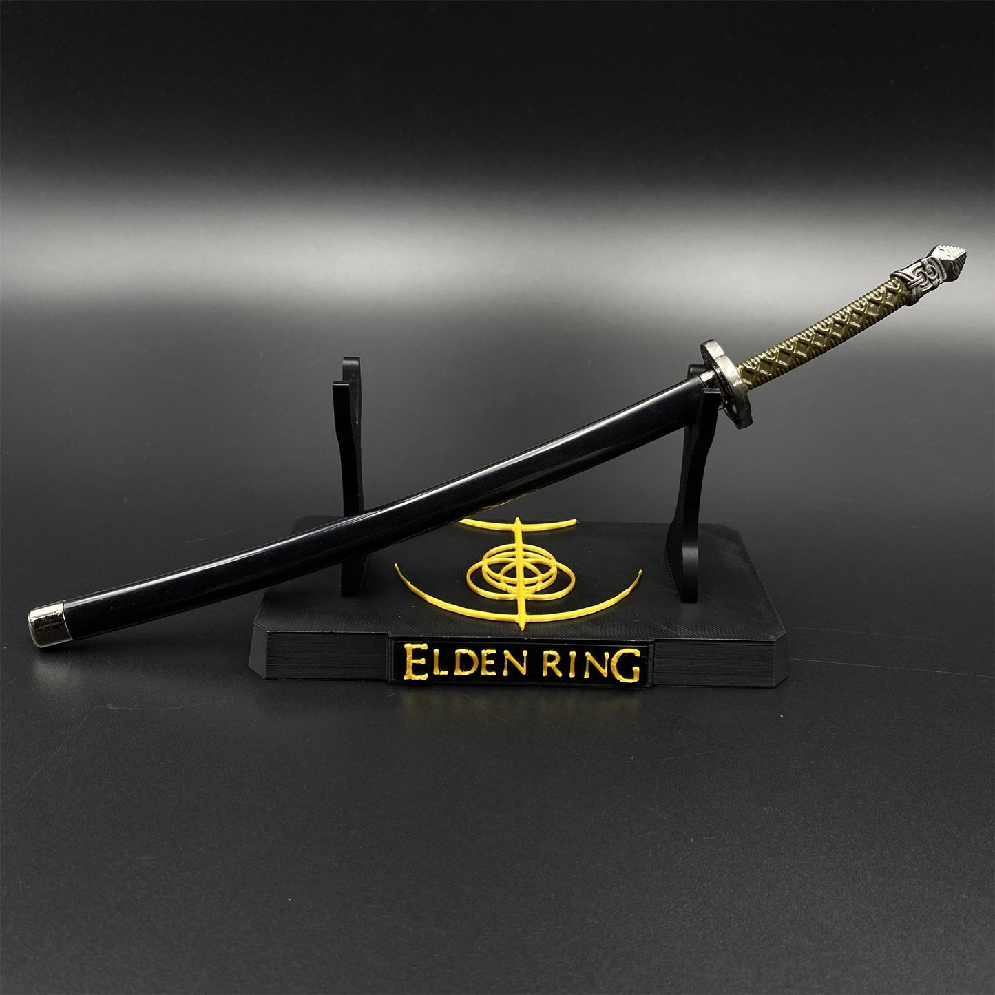 Soul Game Magic Warrior Sword Moonveil Katana Metal Miniature 26CM/10.2"