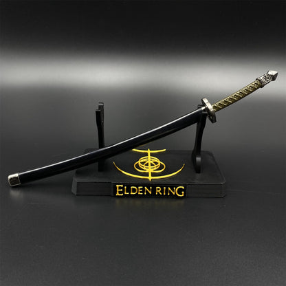 Soul Game Magic Warrior Sword Moonveil Katana Metal Miniature 26CM/10.2"
