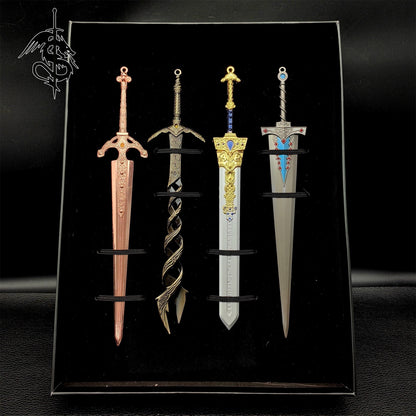 ER Swords Weapons Metal Replicas Miniature All