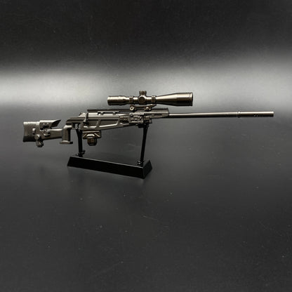 Hot Game Delta Force R93 Sniper Rifle Metal Replica Desktop Decoration Gift for Game Fans