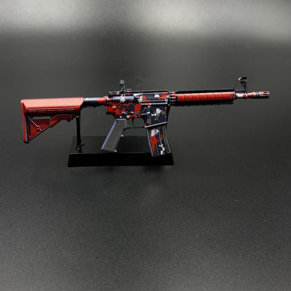 M4A4 Red DDPAT Gun CS2 Game Replica For Collectible