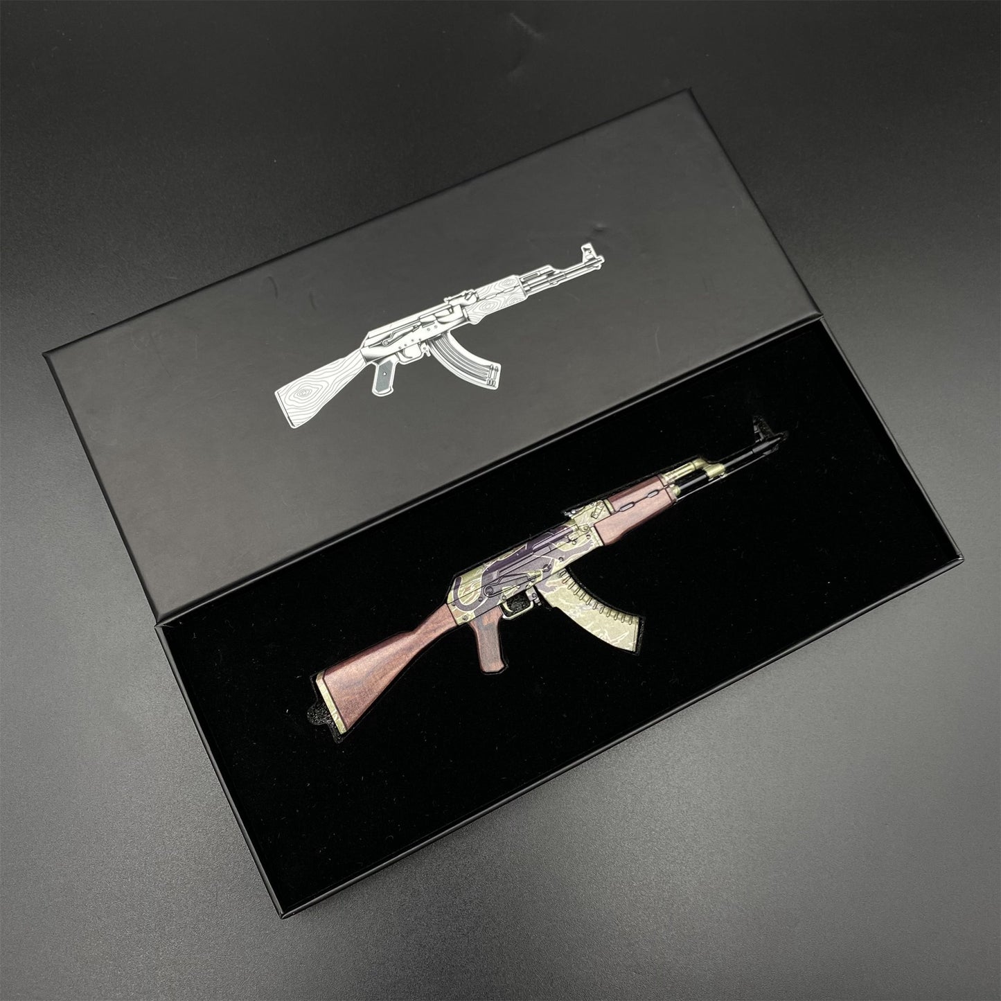 Tiny AK-47 Jaguar Miniature Metal CSGO Fan Art For Display