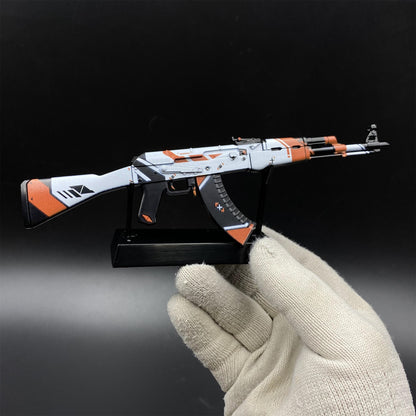 CS2 Game Peripheral - Asiimov AK-47 Gun Replica Game Prop Collectible