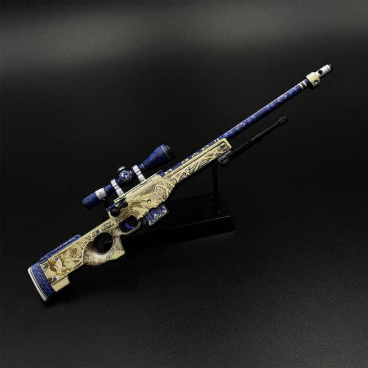 Hot Game CS2 Queen's Gambit AWP Metal Replica Game Prop Collectible
