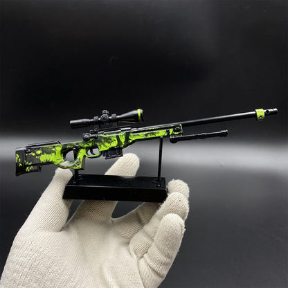 Hot Game CS2 Containment Breach AWP Metal Replica Game Prop Collectible