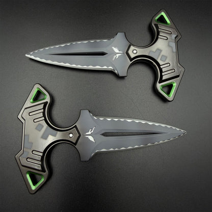 Rogue Dagger Knife, 1:1 Scale Replica of Skin Replica Cosplay Prop Set Unsharpened Game Prop Collectible