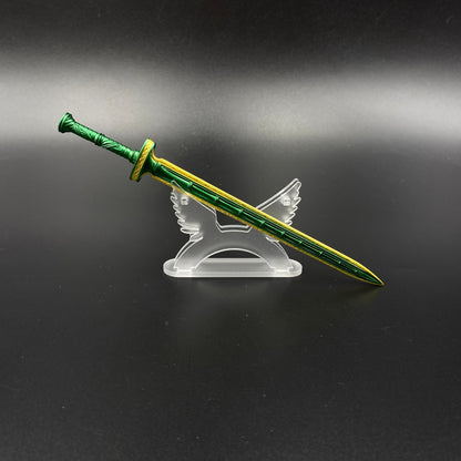 Qingzhu Fengyun Sword Metal Replica Fan Ren Xiu Xian Zhuan Xianxia Weapon Prop Collectible Desktop Ornament Gift