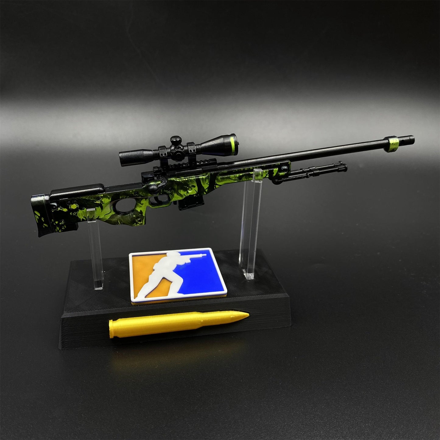 Hot Game CS2 Containment Breach AWP Metal Replica Game Prop Collectible