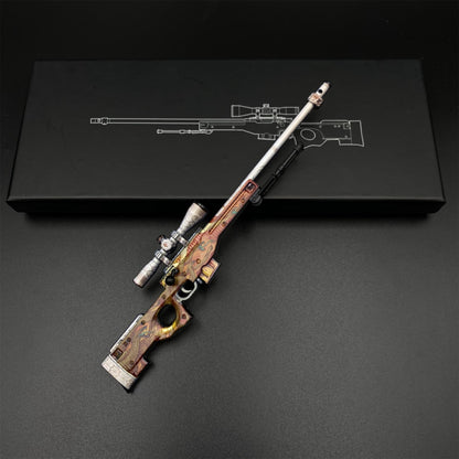 Hot Game CS2 Desert Hydra AWP Metal Replica Game Prop Collectible