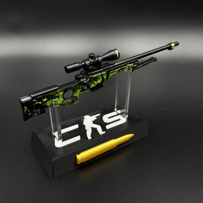 Hot Game CS2 Containment Breach AWP Metal Replica Game Prop Collectible