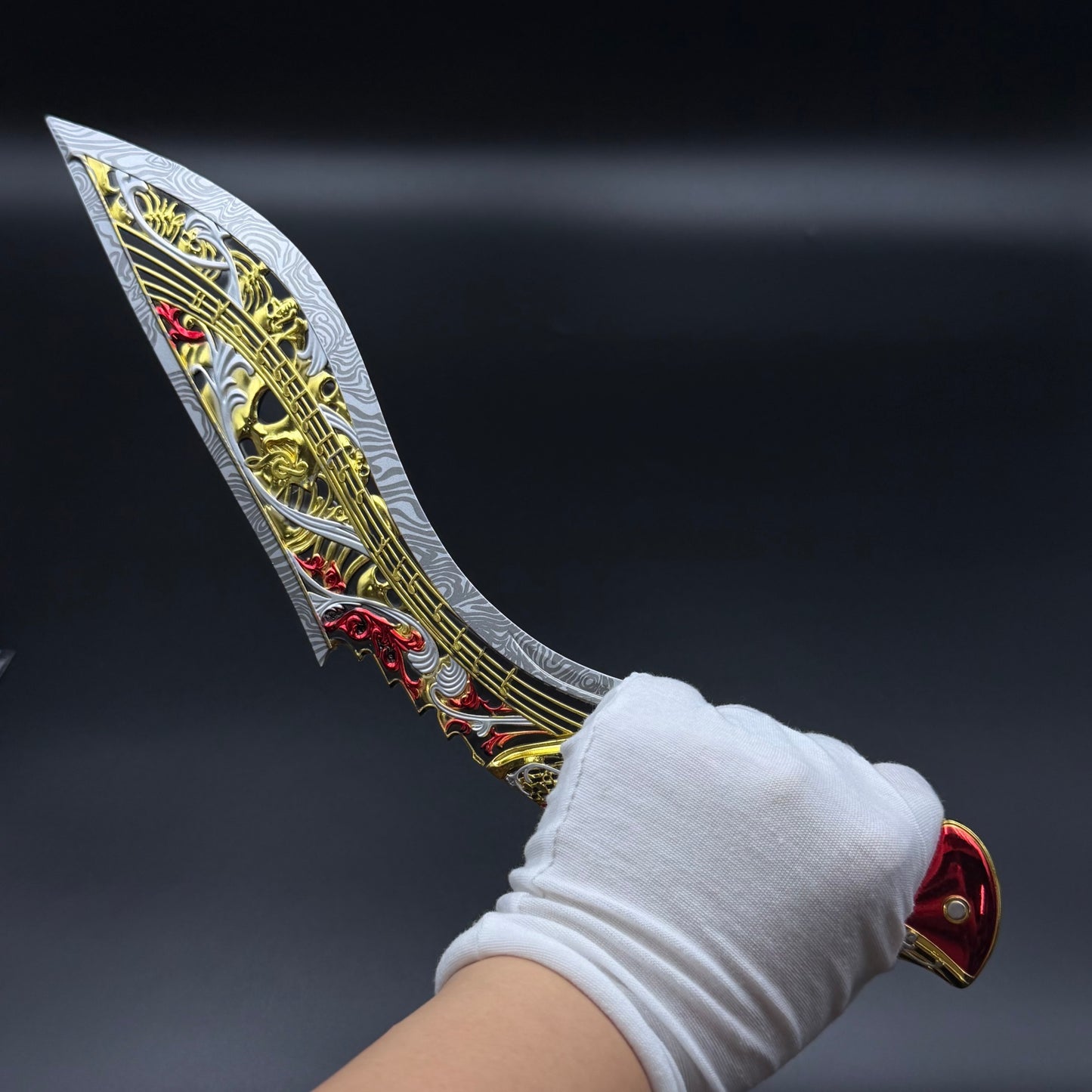 35cm/13.77'' Season 10 ELEGY Tactical Game Weapon Replica - Game Collectible Decorative Ornament