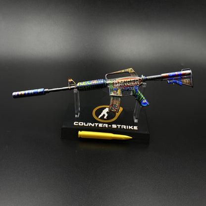 CS Imminent Danger M4A1-S Metal Replica Game Prop Collectible