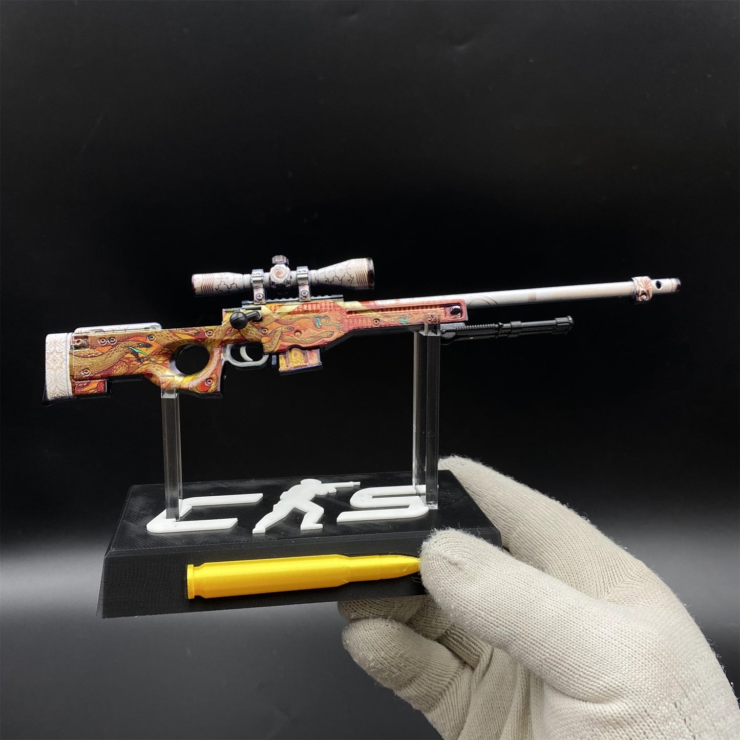 Hot Game CS2 Desert Hydra AWP Metal Replica Game Prop Collectible