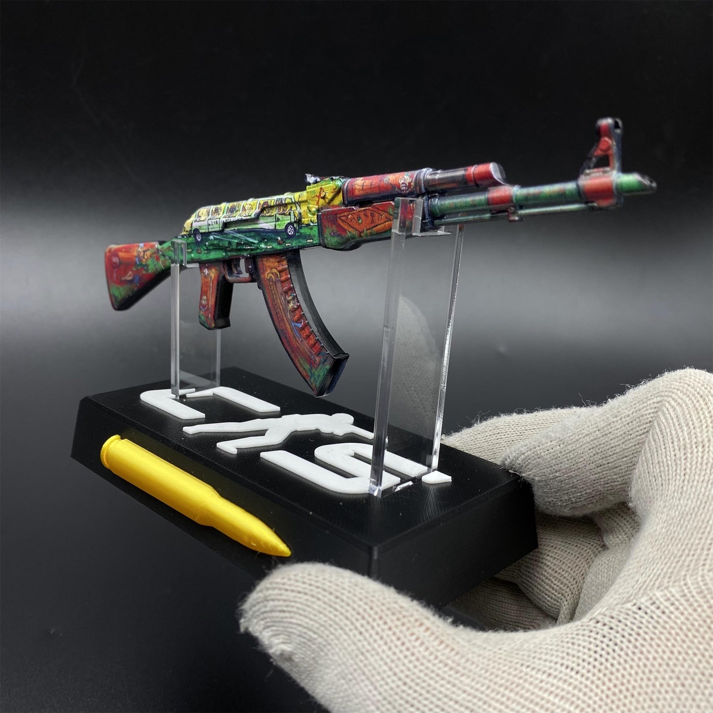 Hot Game CS2 AK47 The Outsiders Metal Replica Game Prop Collectible