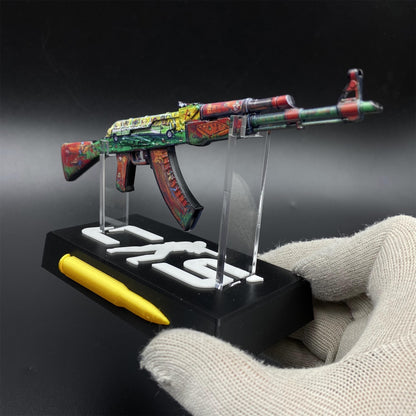 Hot Game CS2 AK47 The Outsiders Metal Replica Game Prop Collectible