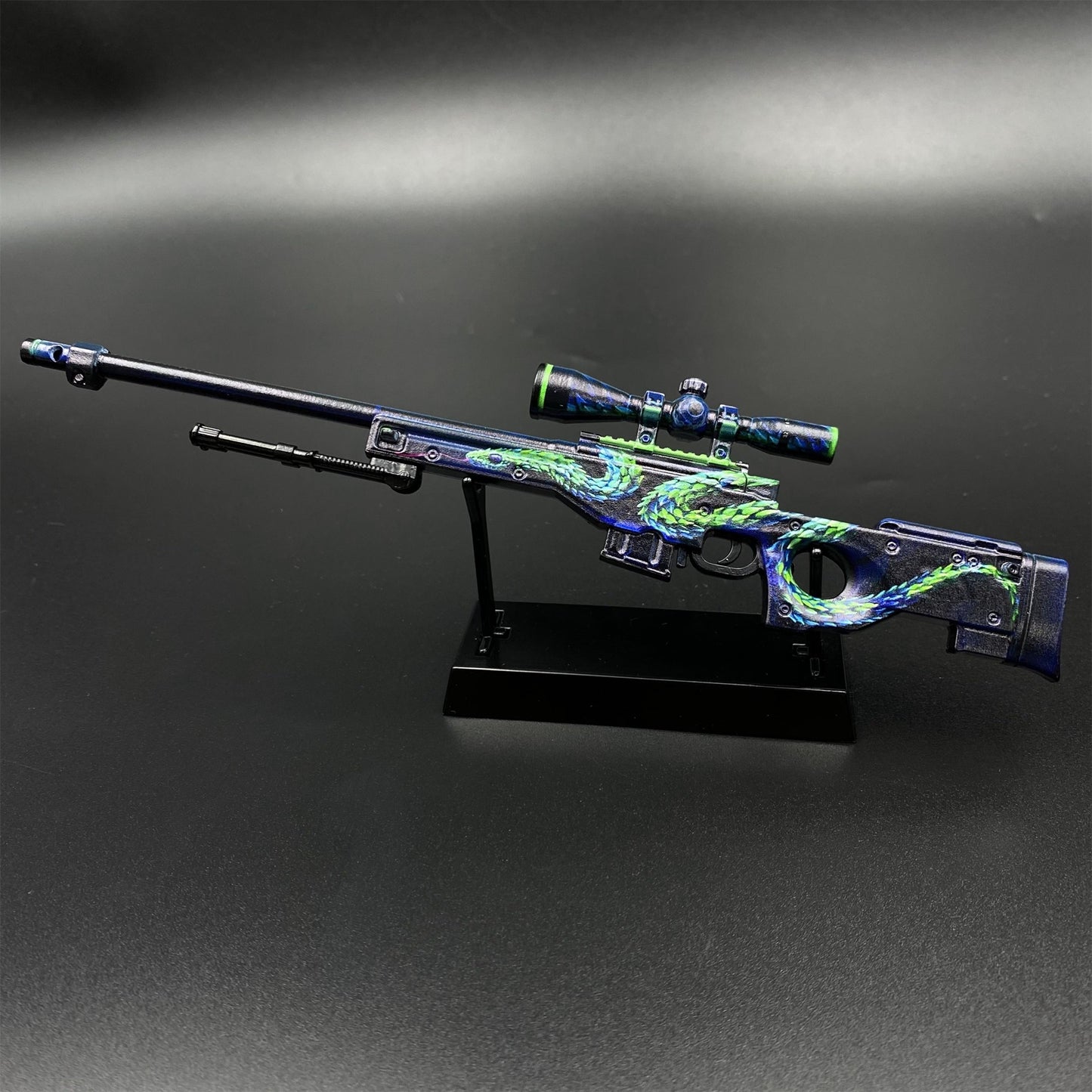 Metal AWP Atheris Mini Model Game Fan Art For Display