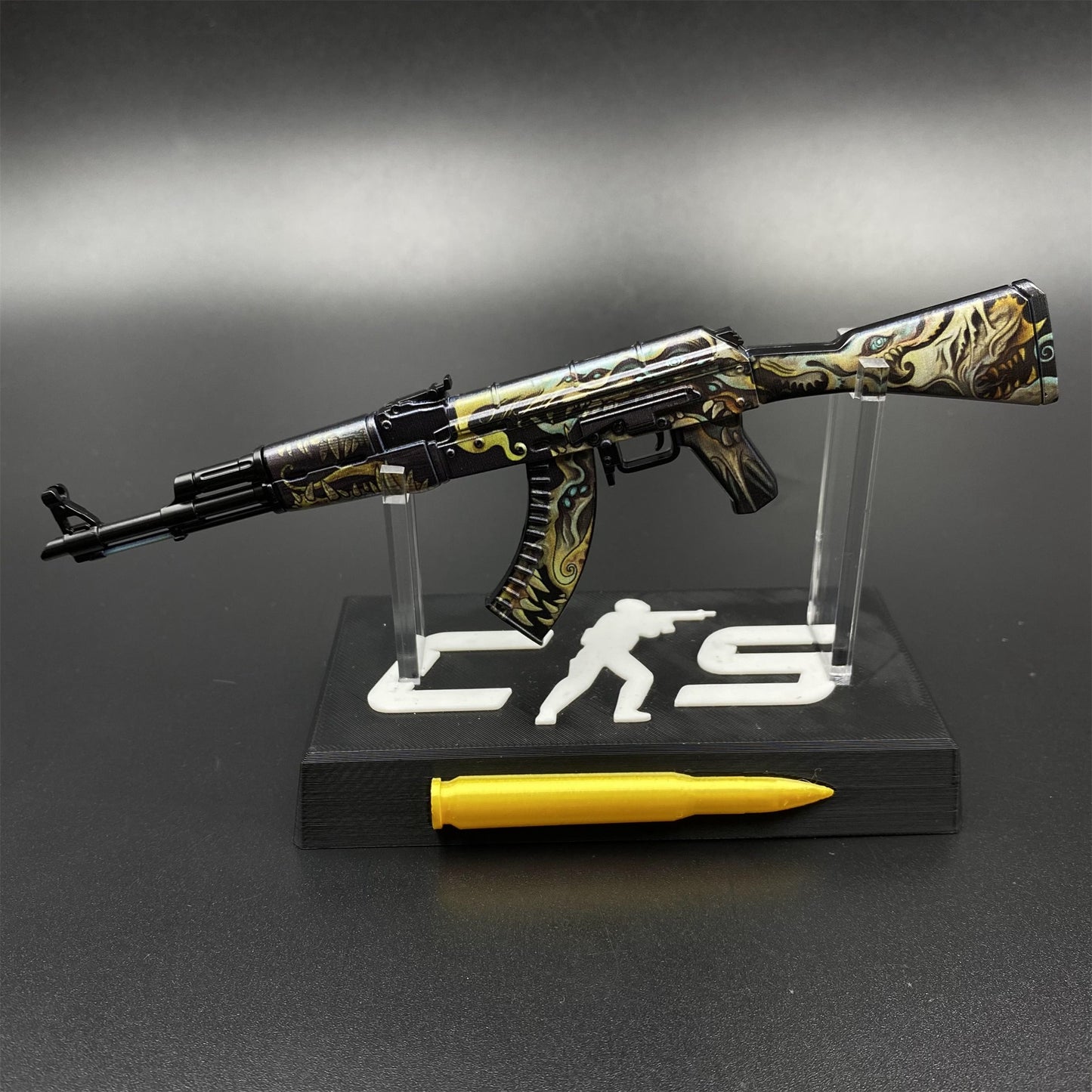 Hot Game CS2 AK47 Phantom Disruptor Metal Replica Game Prop Collectible