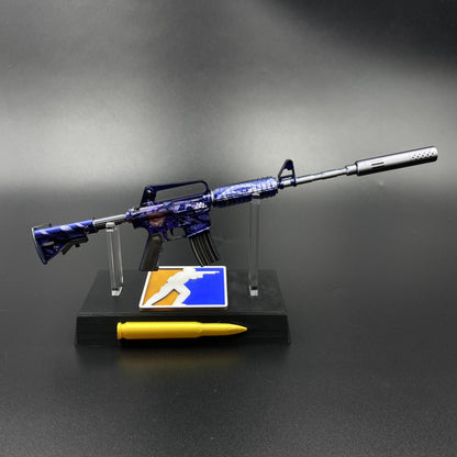 Hot Game CS Black Lotus M4A1-S Metal Replica For Collectible