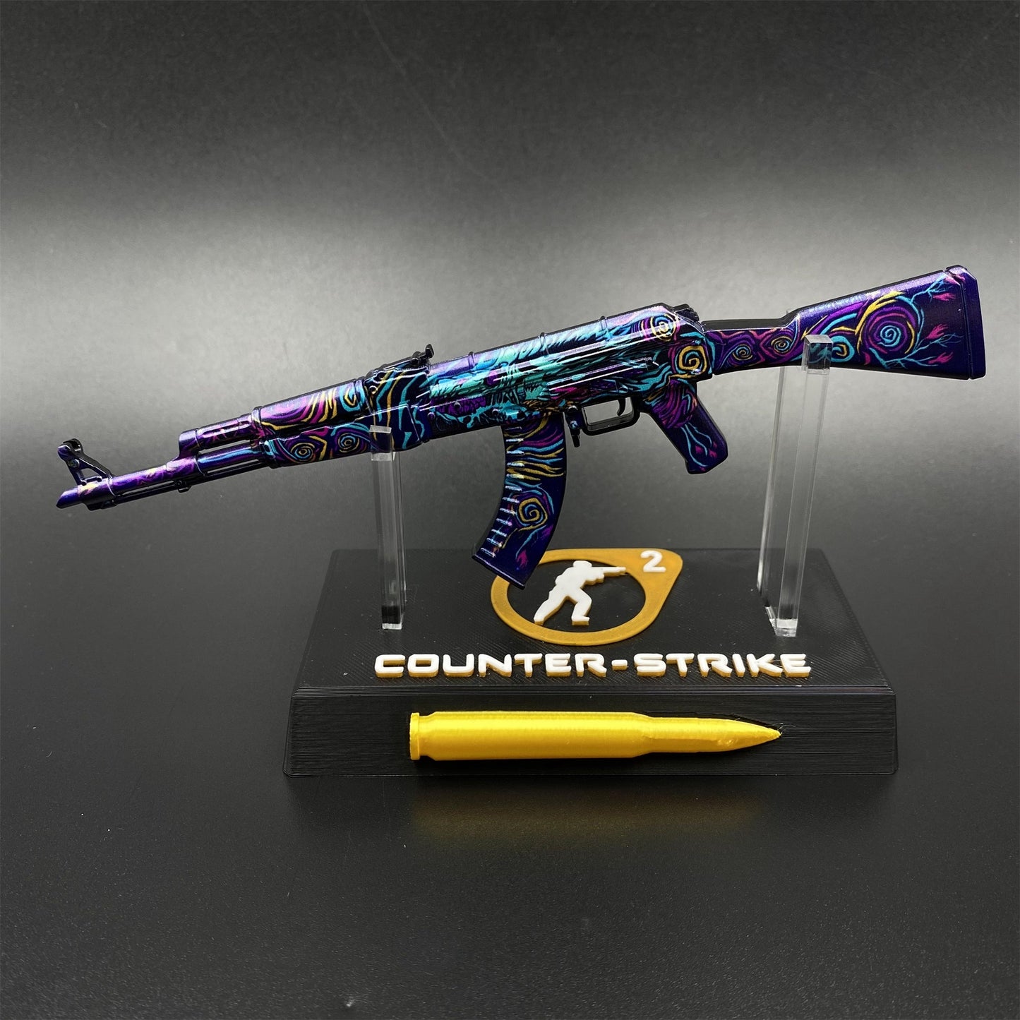 Hot Game CS2 Nightwish AK47 Metal Replica Game Prop Collectible