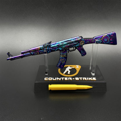 Hot Game CS2 Nightwish AK47 Metal Replica Game Prop Collectible
