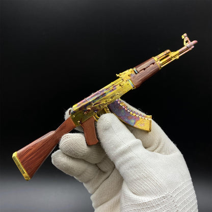 Hot Game CS2 AK47 Case Hardened Metal Replica Game Prop Collectible