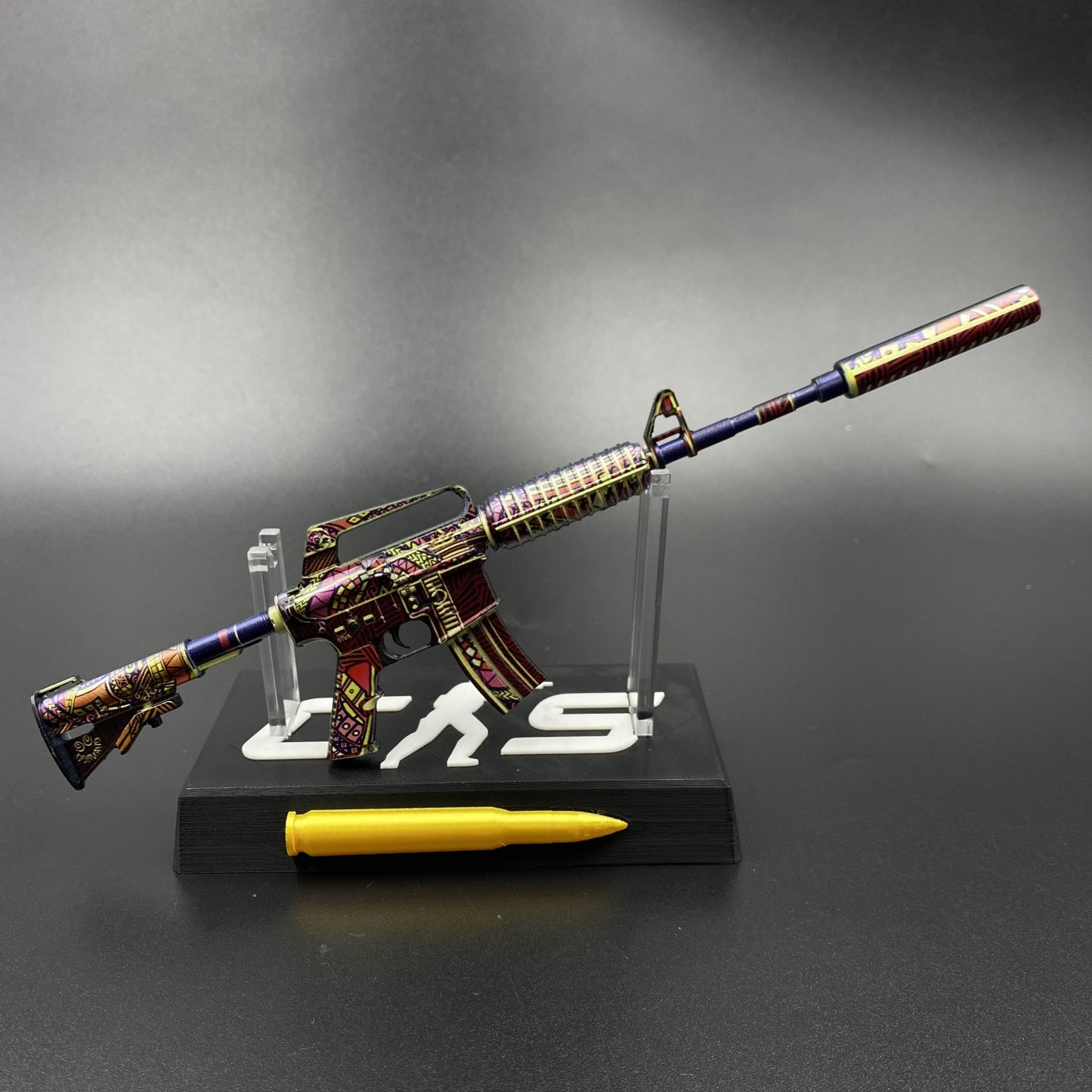 CS M4A1‑S Chantico's Fire Metal Gun Replica for Collectible