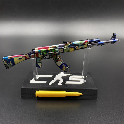 Hot Game CS2 AK47 Leet Museo Metal Replica Game Prop Collectible